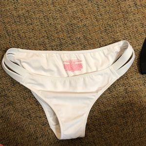 White Victoria Secret Bikini Bottoms